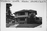 2946-2948 N DOWNER AVE 2946-2948 N DOWNER AVE, a Prairie School duplex/two-flat, built in Milwaukee, Wisconsin in 1924.