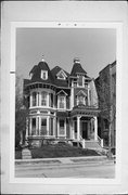 1741-1743 N FARWELL AVE, a Queen Anne duplex, built in Milwaukee, Wisconsin in 1883.