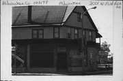 2001 W FOND DU LAC AVE, a Commercial Vernacular small retail building, built in Milwaukee, Wisconsin in 1892.