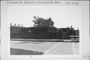4212 HIGHLAND BLVD, a Twentieth Century Commercial roundhouse/repair shop/car barn, built in Milwaukee, Wisconsin in 1911.