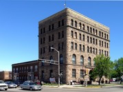 916 HAMMOND AVE (AKA 1323 Broadway St.), a Romanesque Revival large office building, built in Superior, Wisconsin in 1890.