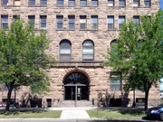 916 HAMMOND AVE (AKA 1323 Broadway St.), a Romanesque Revival large office building, built in Superior, Wisconsin in 1890.