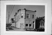 1802 N HUMBOLDT (aka 1100-1102 E Hamilton St), a Romanesque Revival tavern/bar, built in Milwaukee, Wisconsin in 1890.