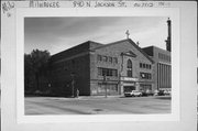 840 N JACKSON ST, a German Renaissance Revival recreational building/gymnasium, built in Milwaukee, Wisconsin in 1955.