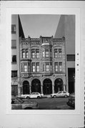 831-833 N JEFFERSON ST, a Romanesque Revival tavern/bar, built in Milwaukee, Wisconsin in 1887.