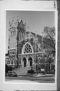 728 E JUNEAU AVE, a Late Gothic Revival house of worship, built in Milwaukee, Wisconsin in 1904.