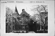 1327-1329 W KILBOURN AVE, a Queen Anne house, built in Milwaukee, Wisconsin in 1897.