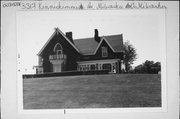 3317 S KINNICKINNIC AVE, a Early Gothic Revival house, built in Milwaukee, Wisconsin in 1855.