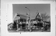 1341-1343 S LAYTON BLVD, a Queen Anne duplex/two-flat, built in Milwaukee, Wisconsin in 1907.
