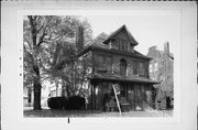 2175-2177 S LAYTON BLVD, a American Foursquare house, built in Milwaukee, Wisconsin in 1903.