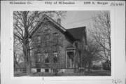 1209 W MORGAN, a Italianate house, built in Milwaukee, Wisconsin in 1874.