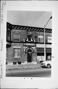 1735-39 S MUSKEGO AVE, a German Renaissance Revival retail building, built in Milwaukee, Wisconsin in 1902.