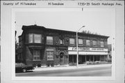 1735-39 S MUSKEGO AVE, a German Renaissance Revival retail building, built in Milwaukee, Wisconsin in 1902.