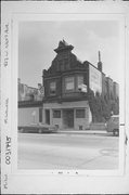 821-23 W NATIONAL AVE, a German Renaissance Revival funeral home, built in Milwaukee, Wisconsin in 1902.