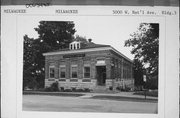 5000 W NATIONAL AVE, a Neoclassical/Beaux Arts library, built in Milwaukee, Wisconsin in 1891.