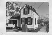 101 N FRANKLIN ST, a Gabled Ell house, built in Madison, Wisconsin in 1857.
