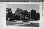 2628 E NEWBERRY BLVD, a German Renaissance Revival house, built in Milwaukee, Wisconsin in 1911.