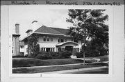 2726 E NEWBERRY BLVD, a Prairie School house, built in Milwaukee, Wisconsin in 1909.