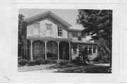101 S FRANKLIN ST, a Gabled Ell house, built in Madison, Wisconsin in 1872.