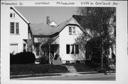 2453 N OAKLAND 2453 N OAKLAND, a Gabled Ell house, built in Milwaukee, Wisconsin in 1889.