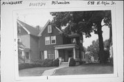 538 E OTJEN ST, a Queen Anne house, built in Milwaukee, Wisconsin in 1899.