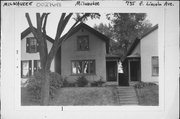 735 E LINCOLN AVE, a Front Gabled house, built in Milwaukee, Wisconsin in 1874.