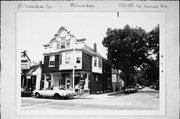 1131-1133 W LINCOLN AVE, a German Renaissance Revival grocery store/supermarket, built in Milwaukee, Wisconsin in 1916.