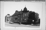 1696-1698 N MARSHALL ST, a German Renaissance Revival duplex/two-flat, built in Milwaukee, Wisconsin in 1906.
