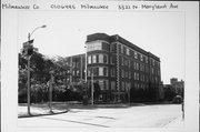 3321 N MARYLAND AVE, a Colonial Revival/Georgian Revival hospital, built in Milwaukee, Wisconsin in 1919.