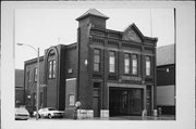 2050 N PALMER ST, a Queen Anne fire house, built in Milwaukee, Wisconsin in 1894.