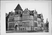 2215 N PALMER ST, a Queen Anne elementary, middle, jr.high, or high, built in Milwaukee, Wisconsin in 1894.