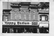 422 STATE ST, a Romanesque Revival bath house/restroom facility, built in Madison, Wisconsin in 1896.