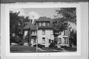 1223 N PROSPECT AVE, a Queen Anne house, built in Milwaukee, Wisconsin in 1875.