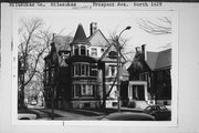 1629 N PROSPECT AVE, a Queen Anne house, built in Milwaukee, Wisconsin in 1888.