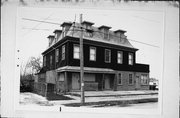 2423-2427 S ST CLAIR ST, a Second Empire lodging-hotel, built in Milwaukee, Wisconsin in 1867.