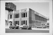 1418 W ST PAUL AVE, a Late Gothic Revival industrial building, built in Milwaukee, Wisconsin in 1929.