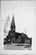 835 W SCOTT ST, a Romanesque Revival church, built in Milwaukee, Wisconsin in 1894.