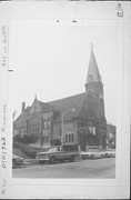 835 W SCOTT ST, a Romanesque Revival house of worship, built in Milwaukee, Wisconsin in 1894.