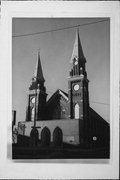 1404 W SCOTT ST, a Late Gothic Revival house of worship, built in Milwaukee, Wisconsin in 1914.