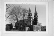 1404 W SCOTT ST, a Late Gothic Revival house of worship, built in Milwaukee, Wisconsin in 1914.