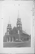 1404 W SCOTT ST, a Late Gothic Revival house of worship, built in Milwaukee, Wisconsin in 1914.