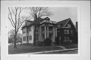 2141-2143 N SHERMAN BLVD, a Neoclassical/Beaux Arts duplex/two-flat, built in Milwaukee, Wisconsin in 1914.