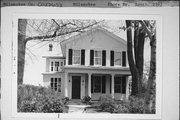 2582 S SHORE DR, a Italianate house, built in Milwaukee, Wisconsin in 1872.