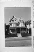 1647 N VAN BUREN, a Queen Anne house, built in Milwaukee, Wisconsin in 1890.