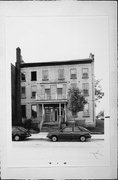 607-609 W VIRGINIA ST, a Federal row house, built in Milwaukee, Wisconsin in 1850.