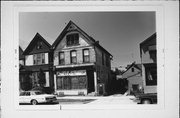 1606 W WALNUT ST, a Front Gabled small retail building, built in Milwaukee, Wisconsin in 1885.