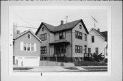 1649-51 N WARREN, a Gabled Ell duplex, built in Milwaukee, Wisconsin in .