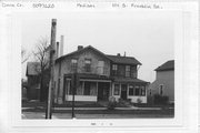 101 S FRANKLIN ST, a Gabled Ell house, built in Madison, Wisconsin in 1872.