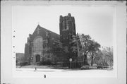 5327 W WASHINGTON BLVD, a Late Gothic Revival church, built in Milwaukee, Wisconsin in 1923.