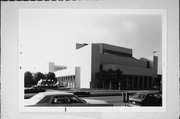 929 N WATER ST, a Brutalism auditorium, built in Milwaukee, Wisconsin in 1969.